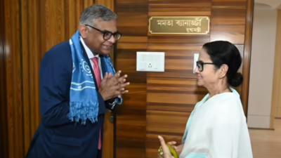 1st time in her 14 years as CM, a Tata Group chairman calls on Mamata Banerjee